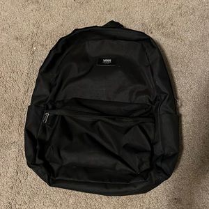 Used Vans Black Backpack